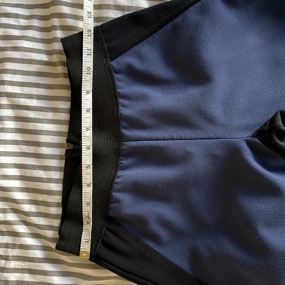 Stella McCartney two tone navy and black pants elastic band size 6 - Picture 12 of 15